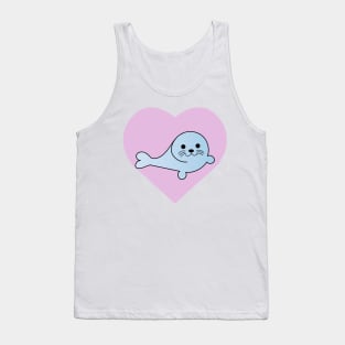 Cute Seal Love Tank Top